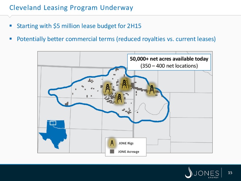 EnerCom the Oil and Gas Conference – Jones Energy Inc. – slide 15