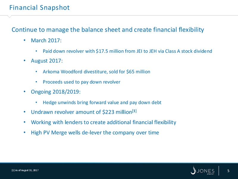 Barclays CEO Power Conference – Jones Energy Inc. – slide 4
