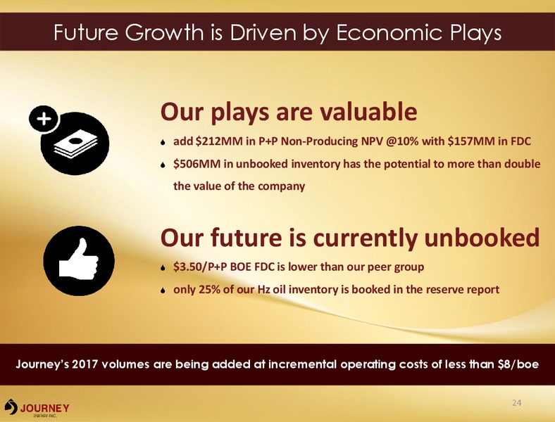 March 2017 Corporate Presentation – Journey Energy Inc – slide 22