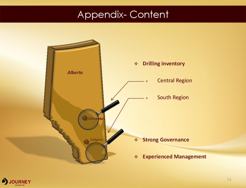 May 2018 Corporate Presentation – Journey Energy Inc – slide 29