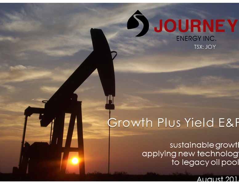 PETERS CO 18TH ANNUAL ENERGY CONFERENCE – Journey Energy Inc – slide 1