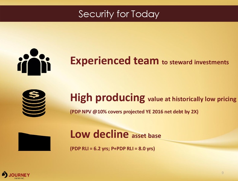 September 2016 Corporate Presentation – Journey Energy Inc – slide 7