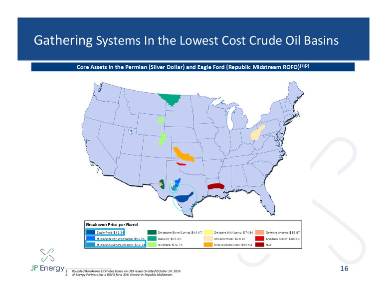 NAPTP 2015 MLP INVESTOR CONFERENCE – JP Energy Partners LP – slide 15