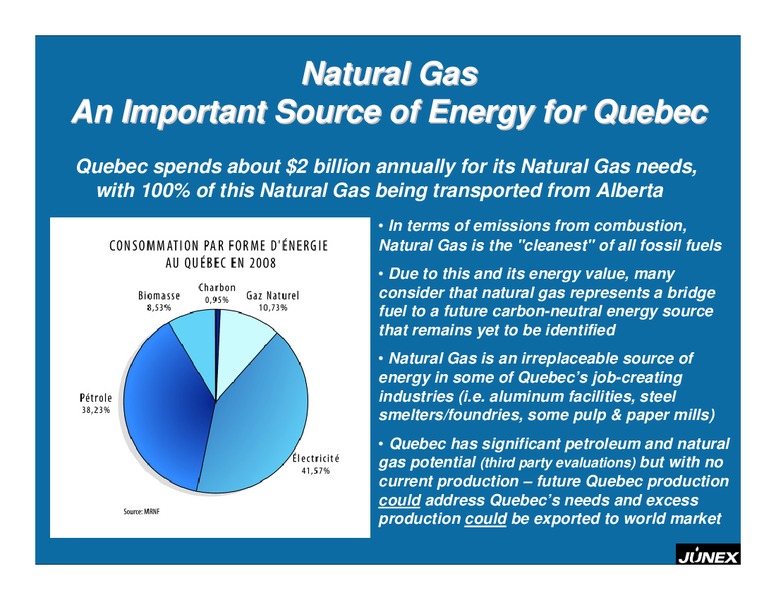 INVESTOR PRESENTATION – Junex Inc. – slide 7