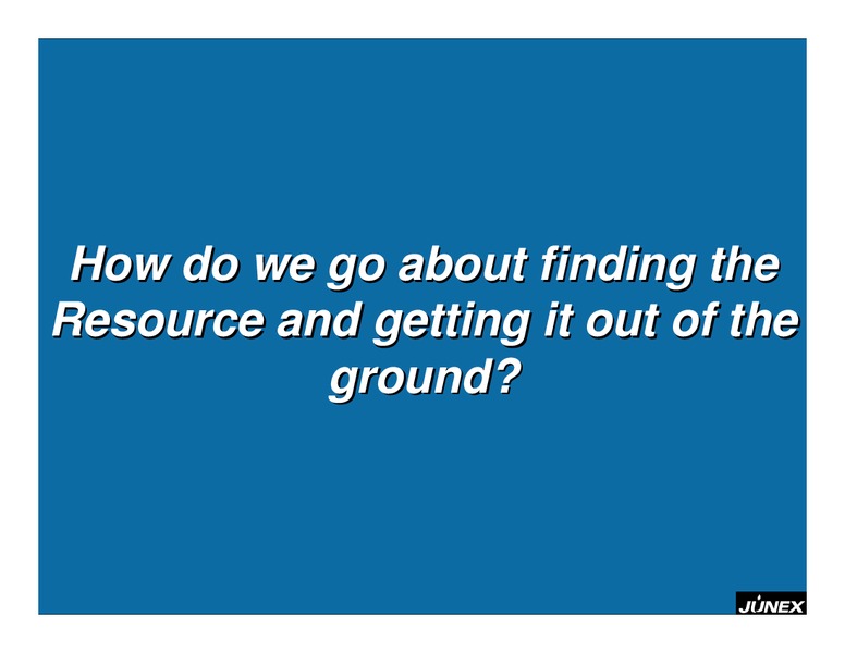 INVESTOR PRESENTATION – Junex Inc. – slide 21