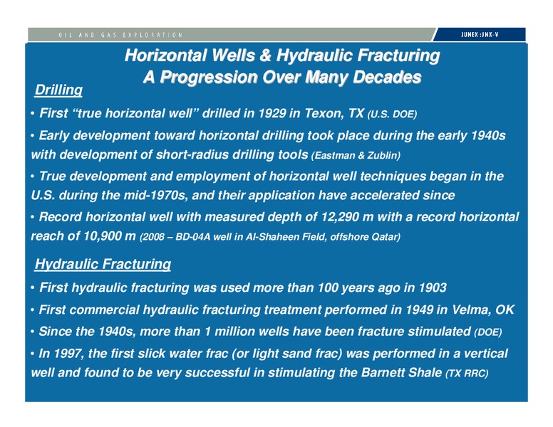 INVESTOR PRESENTATION – Junex Inc. – slide 35