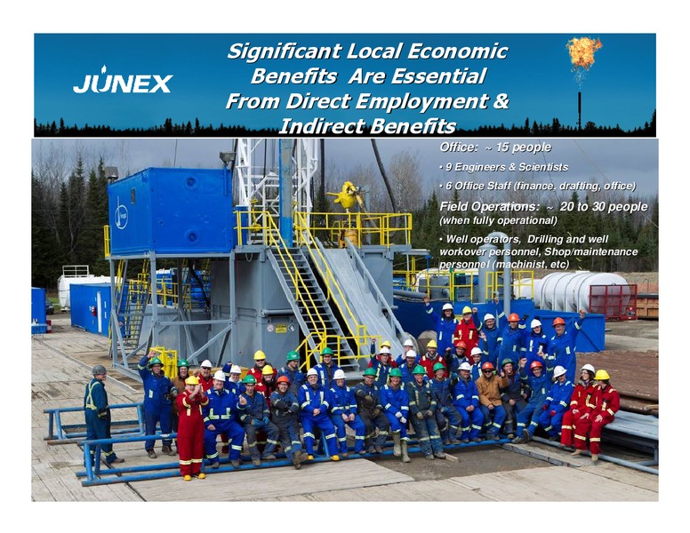 INVESTOR PRESENTATION – Junex Inc. – slide 49