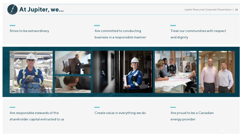 January 2019 Corporate Presentation – Jupiter Resources – slide 14