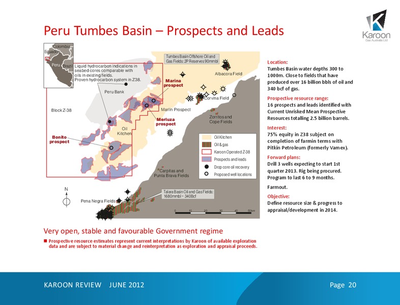 Investor Presentation – Karoon Gas Australia Ltd – slide 20