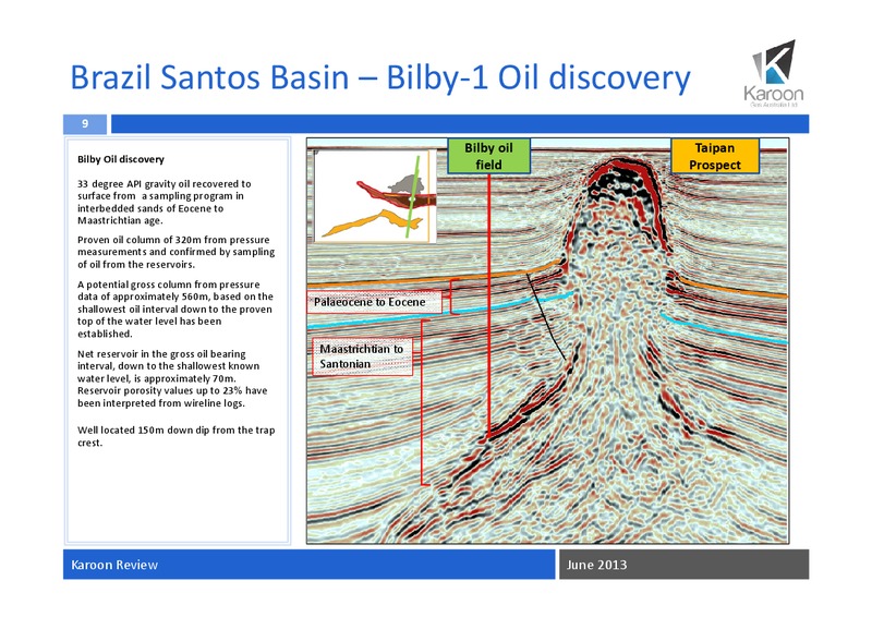 June Review 2013 – Karoon Gas Australia Ltd – slide 10