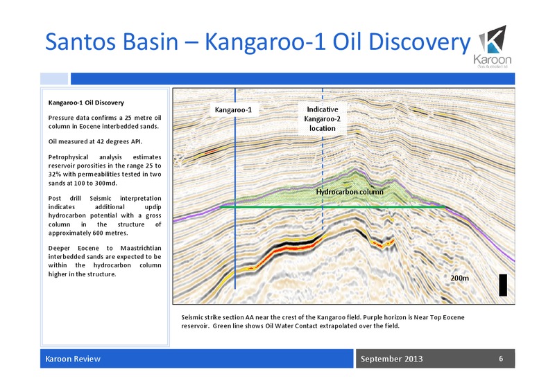 September Review – Karoon Gas Australia Ltd – slide 7