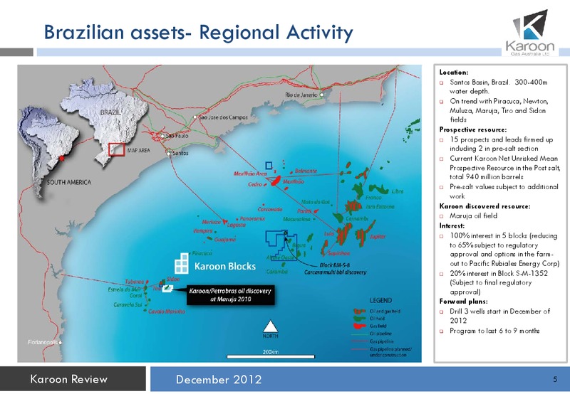 December Review – Karoon Gas Australia Ltd – slide 6