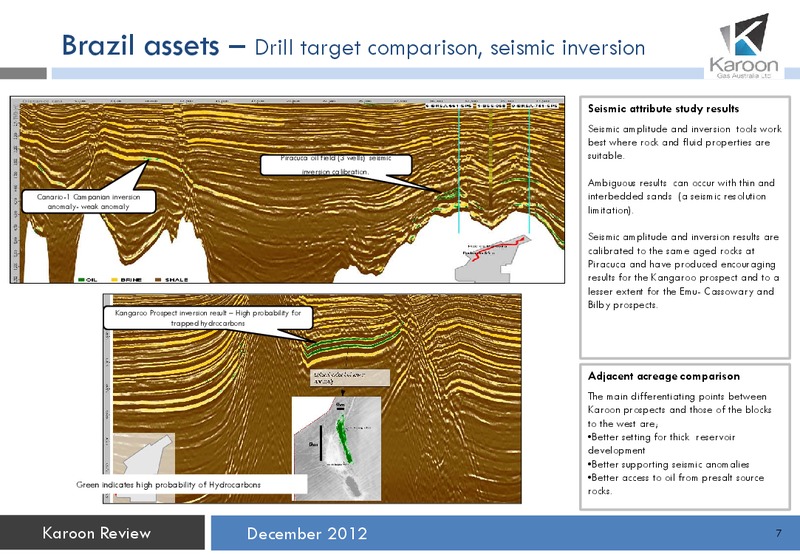 December Review – Karoon Gas Australia Ltd – slide 8