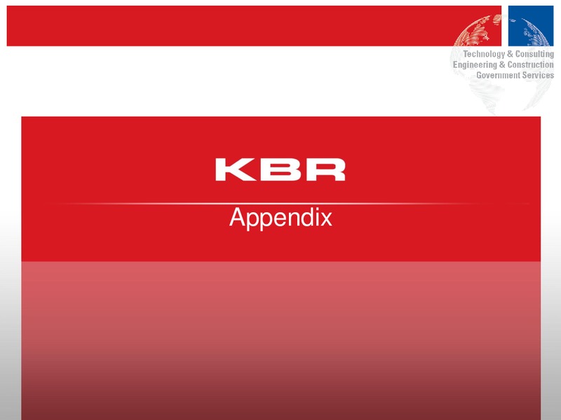 KBR Investor Meetings – Kbr, Inc. – slide 21