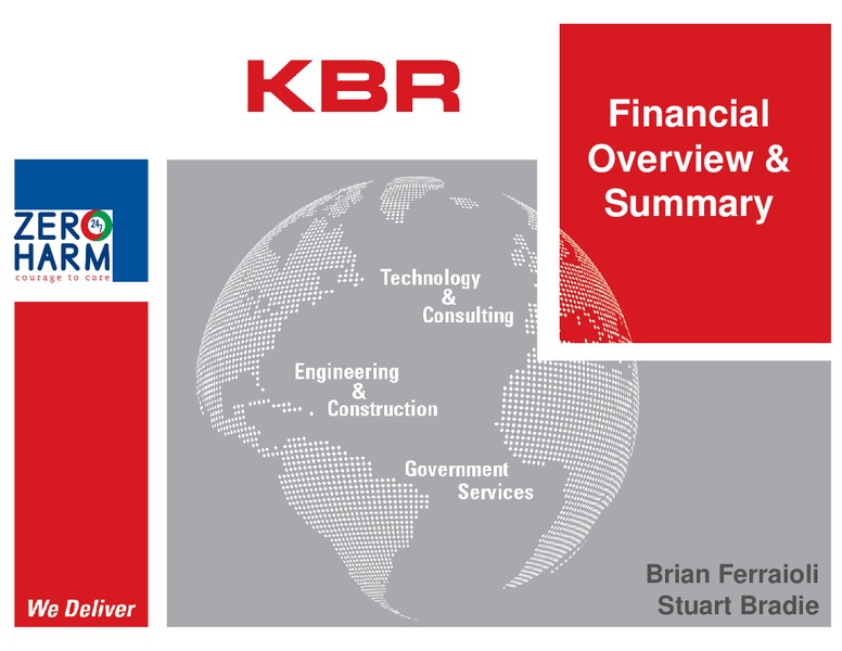 Analyst Day – Kbr, Inc. – slide 55
