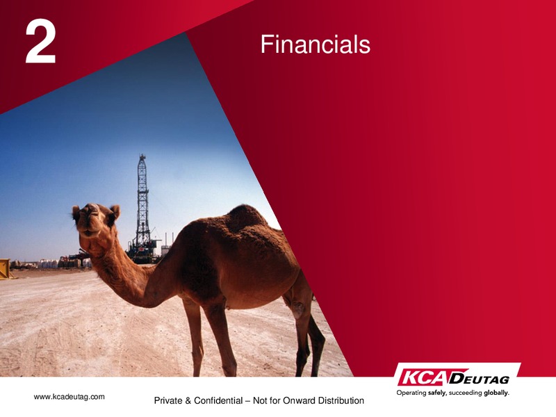 Deutsche Bank Annual European Leveraged Finance Conference – KCA Deutag – slide 13