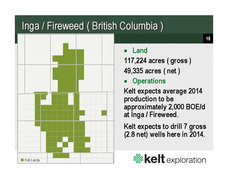 DECEMBER 2013 CORPORATE PRESENTATION – Kelt Exploration Ltd. – slide 16