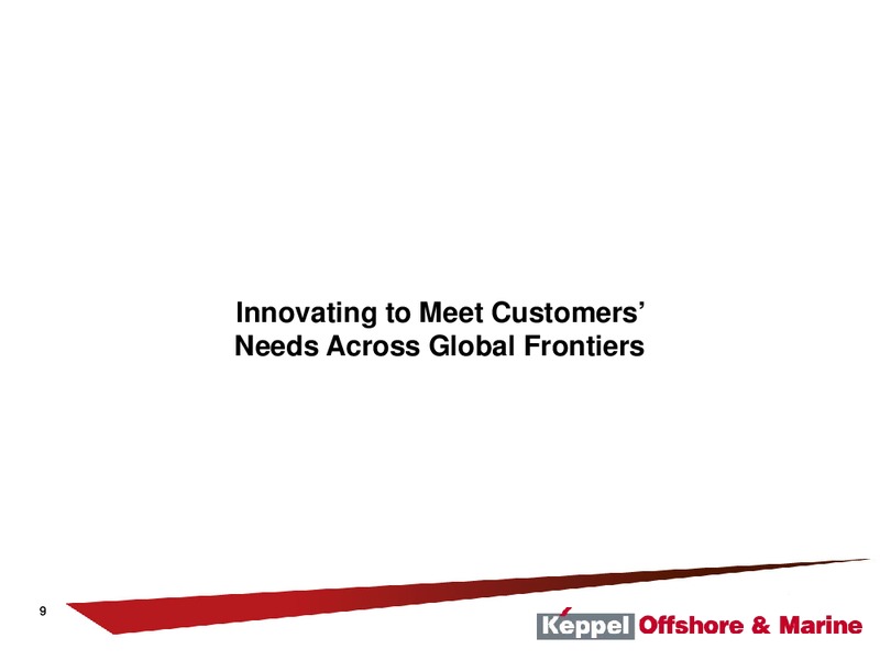 21st Annual Oil & Offshore Conference – Keppel Corporation Limited – slide 9