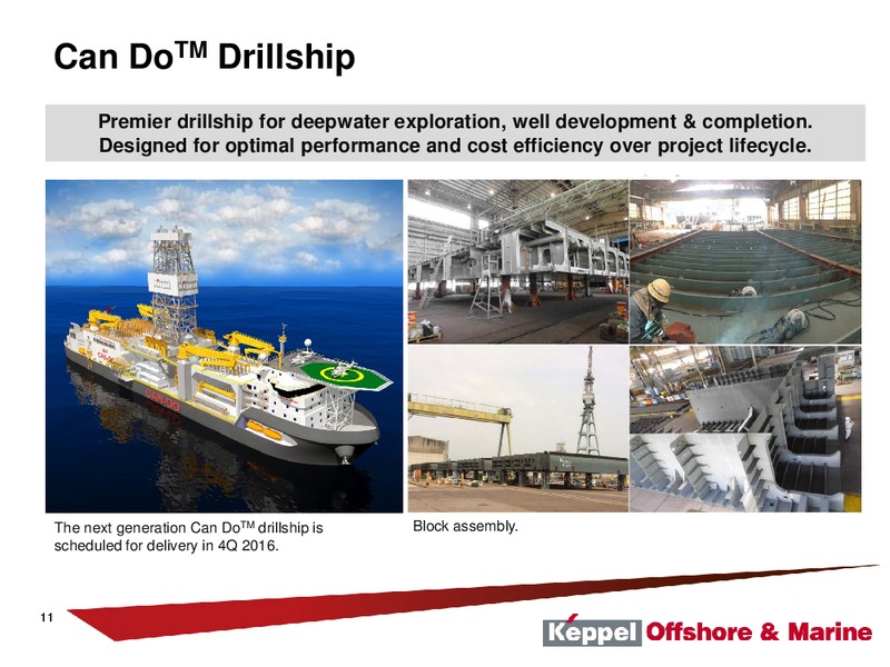 21st Annual Oil & Offshore Conference – Keppel Corporation Limited – slide 11