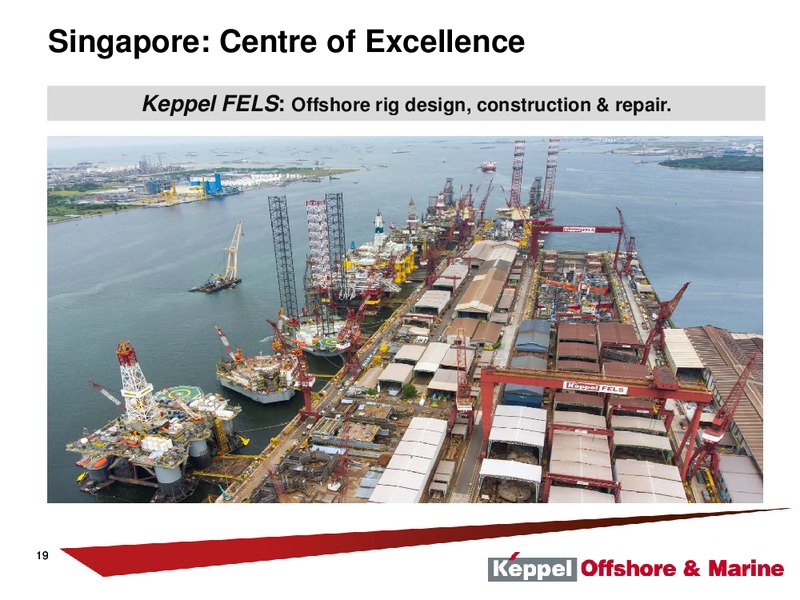 21st Annual Oil & Offshore Conference – Keppel Corporation Limited – slide 19