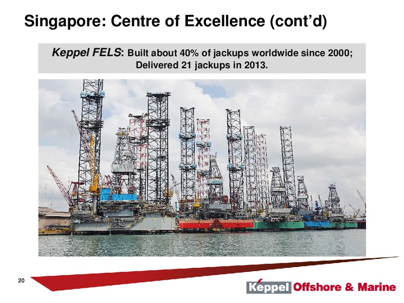 21st Annual Oil & Offshore Conference – Keppel Corporation Limited – slide 20
