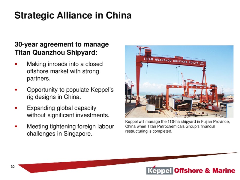 21st Annual Oil & Offshore Conference – Keppel Corporation Limited – slide 26