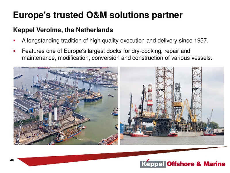 21st Annual Oil & Offshore Conference – Keppel Corporation Limited – slide 42