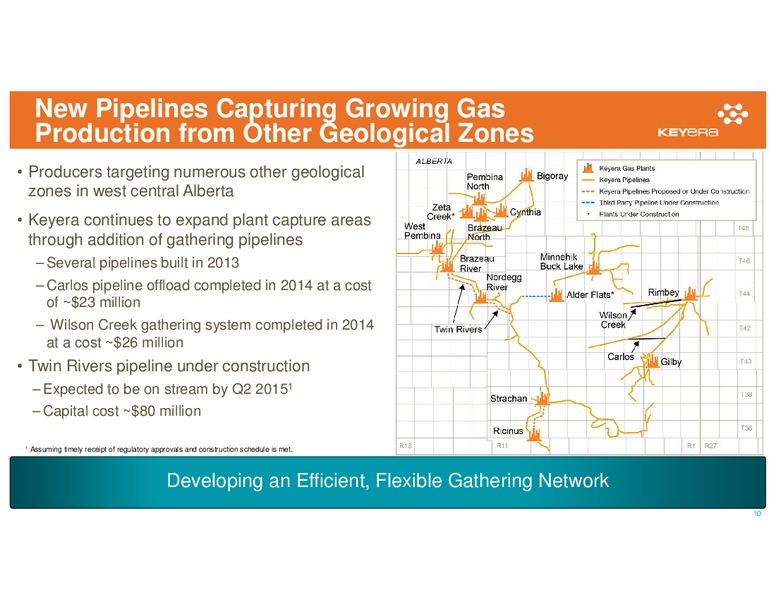 TD SECURITIES 2015 LONDON ENERGY CONFERENCE – Keyera Corp. – slide 9