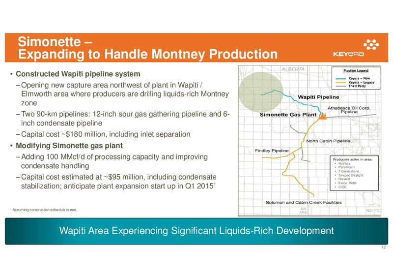 Peters & Co Lake Louise Conference – Keyera Corp. – slide 11
