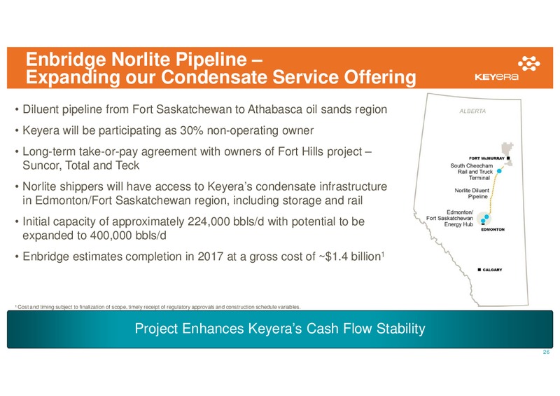 Peters & Co Lake Louise Conference – Keyera Corp. – slide 25