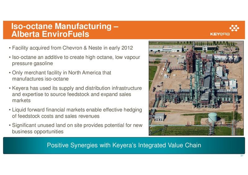 CIBC 18th Annual Whistler Institutional Investor Conference – Keyera Corp. – slide 30