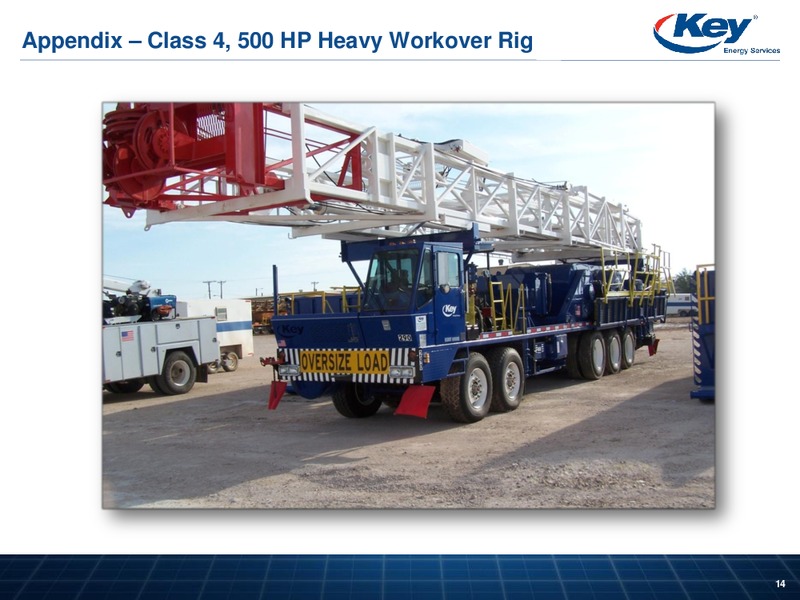 HOWARD WEILS 41ST ANNUAL ENERGY CONFERENCE – Key Energy Services Inc. – slide 13
