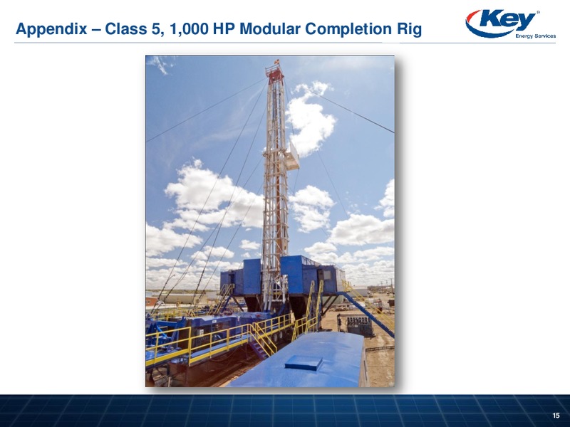 HOWARD WEILS 41ST ANNUAL ENERGY CONFERENCE – Key Energy Services Inc. – slide 14