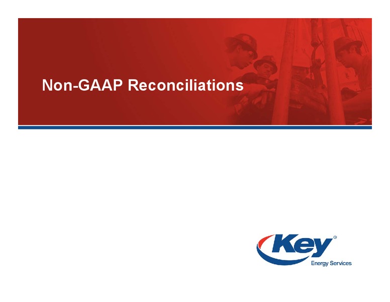 AUGUST 2009 CORPORATE PRESENTATION – Key Energy Services Inc. – slide 1