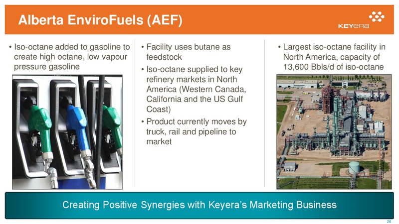 CORPORATE PROFILE – Keyera Corp. – slide 25