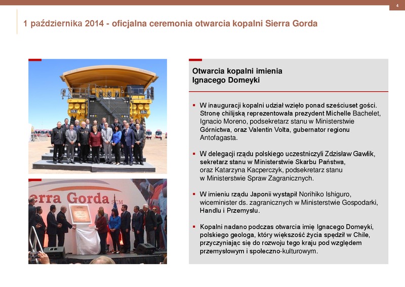 2014 RESULTS – Kghm International Ltd. – slide 4