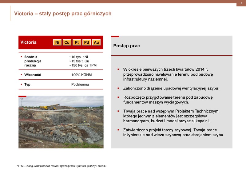 2014 RESULTS – Kghm International Ltd. – slide 6