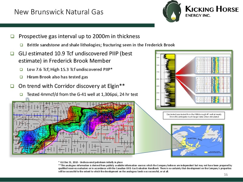 Corporate Presentation – Kicking Horse Energy Inc. – slide 14