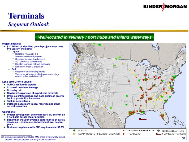 Investor Presentation – KINDER MORGAN ENERGY PARTNERS, L.P. – slide 30