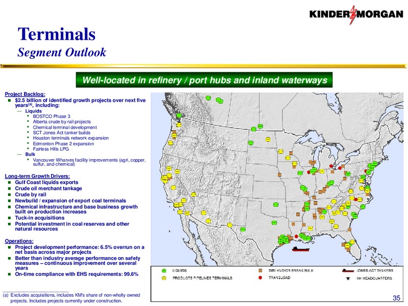 KMI to Acquire KMP KMR and EPB – KINDER MORGAN ENERGY PARTNERS, L.P. – slide 34