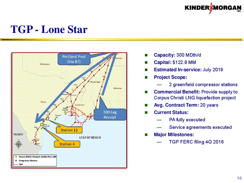 Investor Presentation – KINDER MORGAN ENERGY PARTNERS, L.P. – slide 18