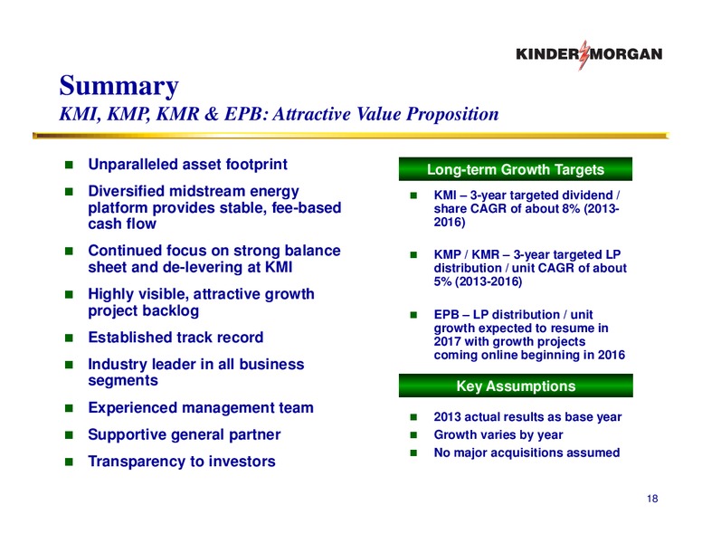 Companies Run By Shareholders For Shareholders – KINDER MORGAN ENERGY PARTNERS, L.P. – slide 17