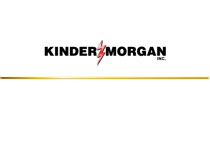 INVESTOR PRESENTATION – Kinder Morgan, Inc. – slide 31
