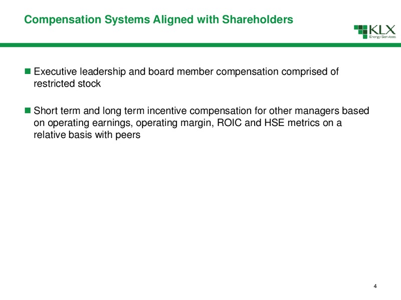 Non Deal Road Show – KLX Energy Services – slide 5