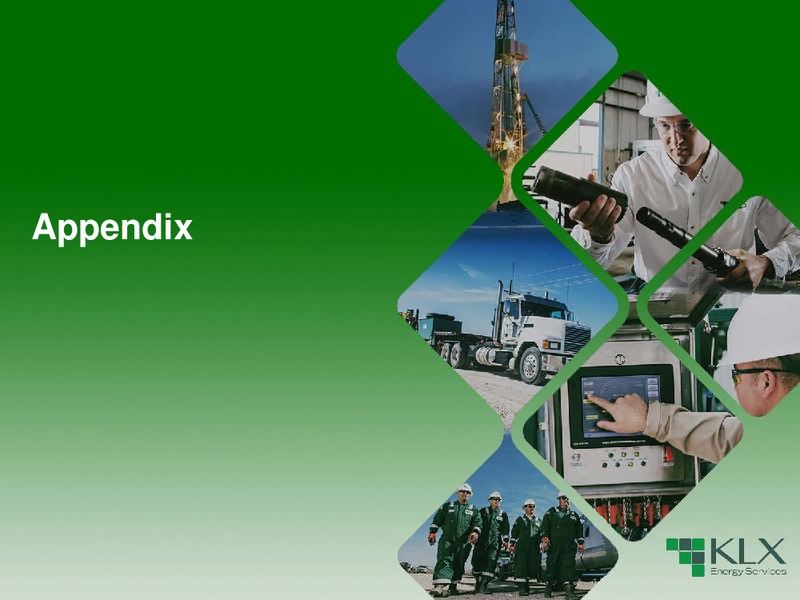 Non Deal Road Show – KLX Energy Services – slide 21