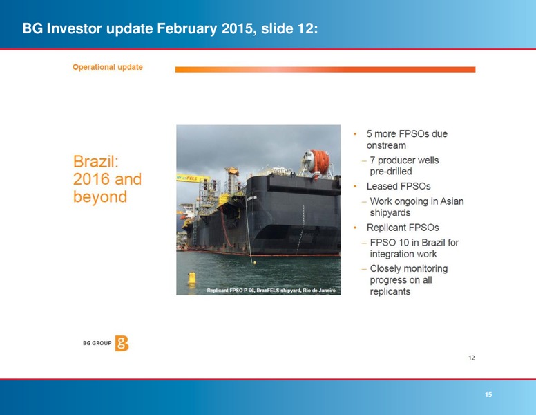 Fourth Quarter 2014 Results – Knot Offshore Partners Lp – slide 14