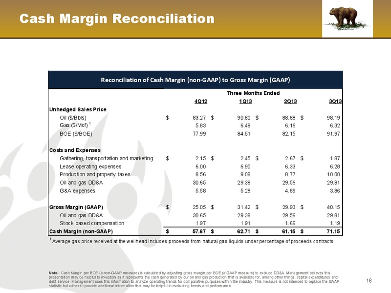 February 2014 Investor presentation – Kodiak Oil & Gas Corp. – slide 18