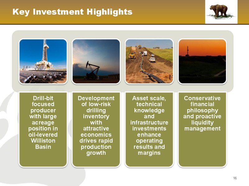 February 2014 Investor Presentation – Kodiak Oil & Gas Corp. – slide 16