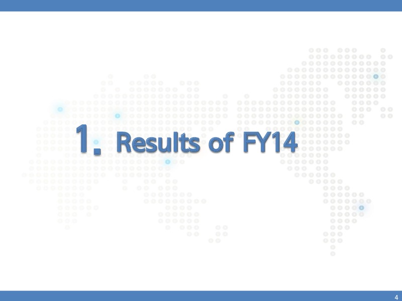 Presentation to Investors Results of FY14 – Kogas – slide 3