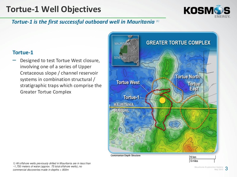 MAURITANIA EXPLORATION UPDATE – Kosmos Energy – slide 2